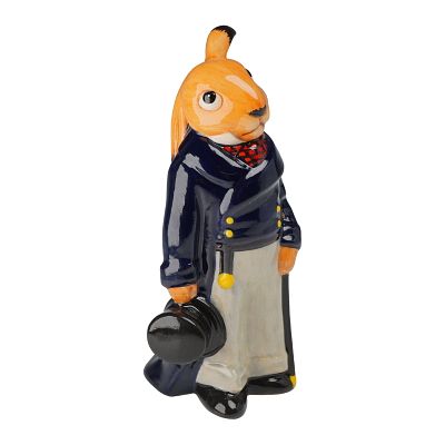 Rare Royal Doulton Bunnykins Colorway Exclusive Figurine, Huntsman. Royal Doulton Huntsman 