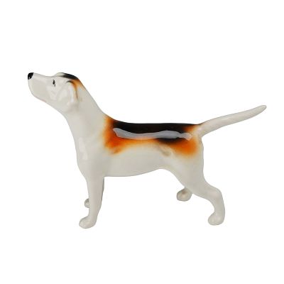 Beswick England Porcelain Dog Figurine, Foxhound Hunting. This Beswick England porcelain hunting 