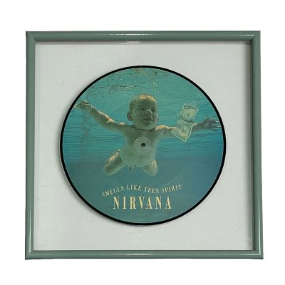 Nirvana Smells Like Teen Spirit 12-inch Vinyl Picture Disc LP Single. This lot features a 