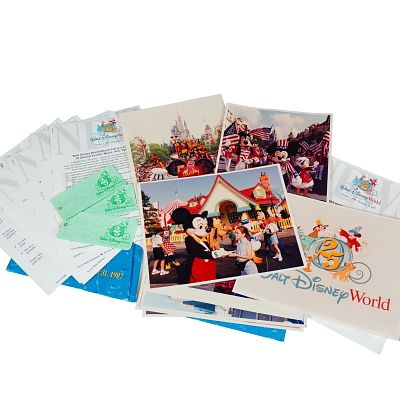 Original Walt Disney World 25th Anniversary Press Release Kit. This original Walt Disney World 
