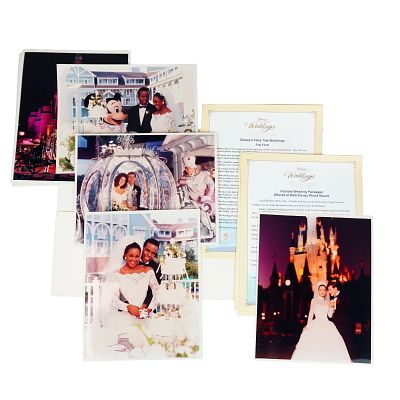 Original Walt Disney World Fairy Tale Weddings Press Release Kit. An original Walt Disney World 