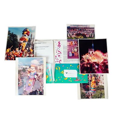 Walt Disney World's 20th Anniversary Press Kit and Photographs. A collection of press 