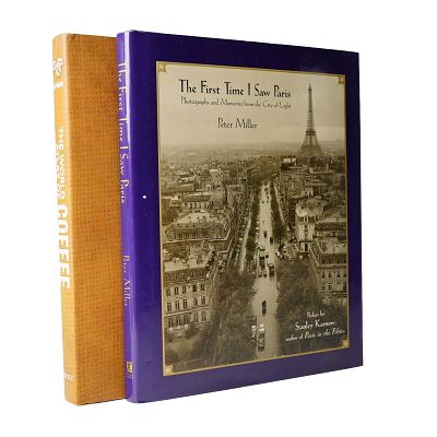 2 Hardcover Books, The First Time I Saw Paris, The World Atlas of Coffee. Collection of two 