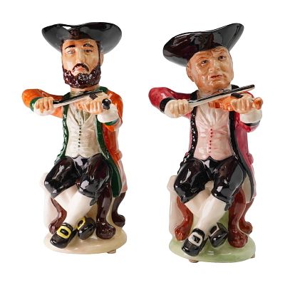 Two Kevin Francis Ceramics Limited Edition Toby Jugs, Fidel Castro and Kenneth Clarke. A pair of 
