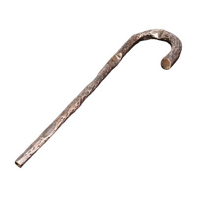 800 Silver Miniature Shepherd Crook Cane. This item is 800 silver miniature cane handle designed 