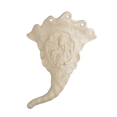 Wedgwood Williamsburg Restoration Queen's Ware Cornucopia Wall Pocket. This Wedgwood wall pocket 