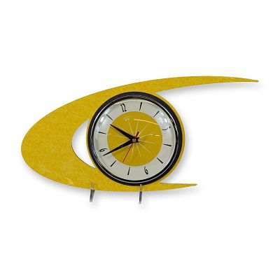 Royale Mid-Century Modern Boomerang Wall Clock. Royale Mid-Century Modern style boomerang wall 