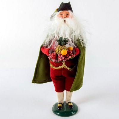 Byers Choice Figurine Williamsburg Colonial Santa. Handcrafted Williamsburg Christmas series 