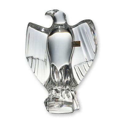 Baccarat Crystal American Eagle Figurine. Baccarat. American Bold Eagle figurine in clear lead 