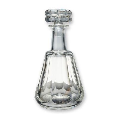 Baccarat Talleyrand Cut Crystal Decanter with Stopper. This Baccarat lead crystal decanter is 