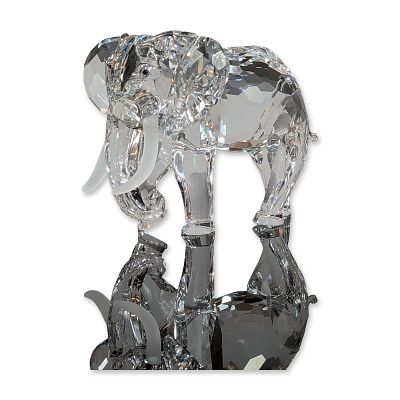 Swarovski 1993 SCS Elephant Crystal Figurine. Swarovski (Austrian). Crystal elephant figurine 