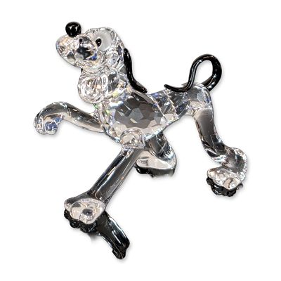 Swarovski Disney Showcase Collection Pluto Figurine. Swarovski faceted crystal figurine of the 