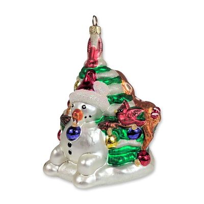 Christopher Radko Surrounded by Friends Glass Ornament. Christopher Radko hand-blown glass 