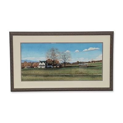 Gary Page (American, b. 1948), 'Reflections of Rural Southern Countryside' (Signed). Gary Page 