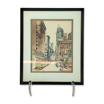 Martin Tang (20th Century), 'Union Square' (Signed). Martin Tang (20th Century). 'Union Square' 