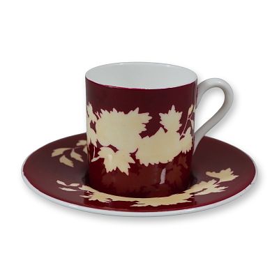 2pcWedgwood Bone China Coffee Cup and Saucer. A two-piece set comprising a coffee cup and 