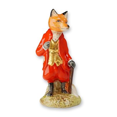 Royal Doulton Beatrix Potter Prototype Figurine, Mr Tod. Royal Doulton Prototype Beatrix Potter 