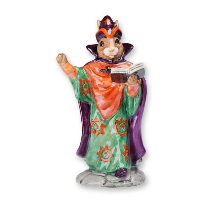 Royal Doulton Rare Prototype Mystic Bunnykins Ceramic Figurine. This Royal Doulton Mystic 