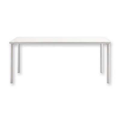 Herman Miller Everywhere White Laminate Table. Herman Miller Everywhere collection rectangular 