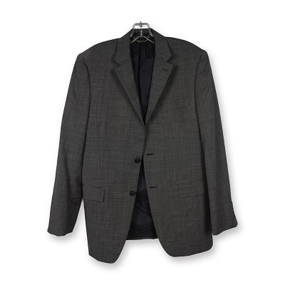 Donald J. Trump Signature Collection Gray Wool Blazer. Gray two-button blazer from the Donald J. 