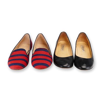 Two Pairs of Saks Fifth Avenue Loafers. Collection of two pairs of Saks Fifth Avenue slip-on 