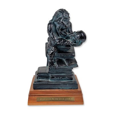 After Wolfgang Hugo Rheinhold Evolution Revolution Sculpture. Figural sculpture after Wolfgang 