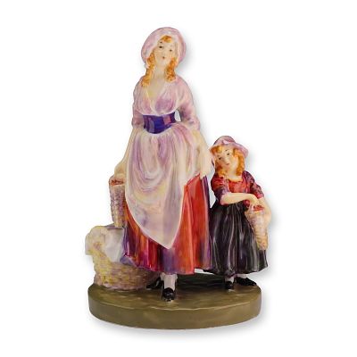 Doulton & Co. Porcelain Figurine, London Cry, Strawberries HN749. This charming Royal Doulton 