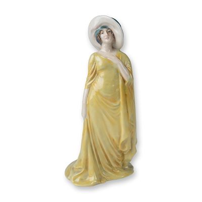 The Gainsborough Hat HN47 - Royal Doulton Figurine. A finely detailed figurine from Royal 