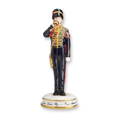 Michael Sutty Figurine, Junior Leaders' Regiment Royal Artillery 1981. This porcelain figure 