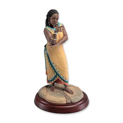Thomas Blackshear Ebony Visions The Boss Resin Sculpture w/ COA. Thomas Blackshear resin 