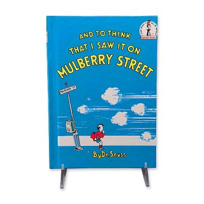 Seuss. And to Think That I Saw It on Mulberry Street. Beginner Books. Dr. Seuss pictorial boards 