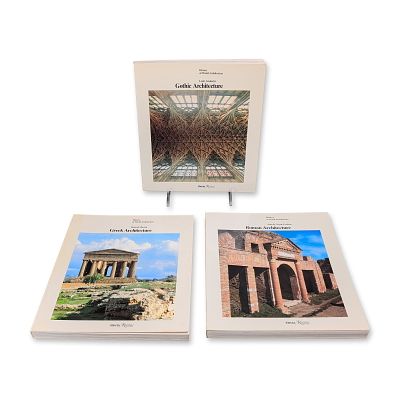 History of World Architecture Collection. Electa/Rizzoli, New York. A collection of softcover 