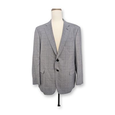 Giorgio Armani Soft Collection Blue Multi Tonal Sport Coat. Giorgio Armani single breasted sport 