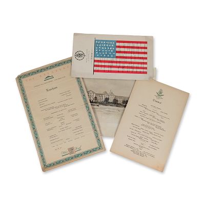 4pc Florida East Coast Hotel Company "Gilded Age Luxury Resort Collection" Travel Ephemera. This 