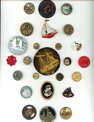 A CARD OF DIVISION 0NE AND THREE SHIPS AND BOATS. 25 S/M/L 19th &amp; 20th C. examples in 
