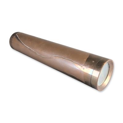 Stephane Auger Patinated Brass & Copper Kaleidoscope. Stephane Auger kaleidoscope with a 
