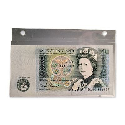 1978-1984 Bank of England Elizabeth II Sir Isaac Newton One Pound Banknote. Bank of England 
