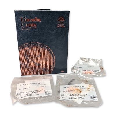 US Lincoln Cent Collection and Uncirculated Coin Sets. A collection of US coins comprising a 