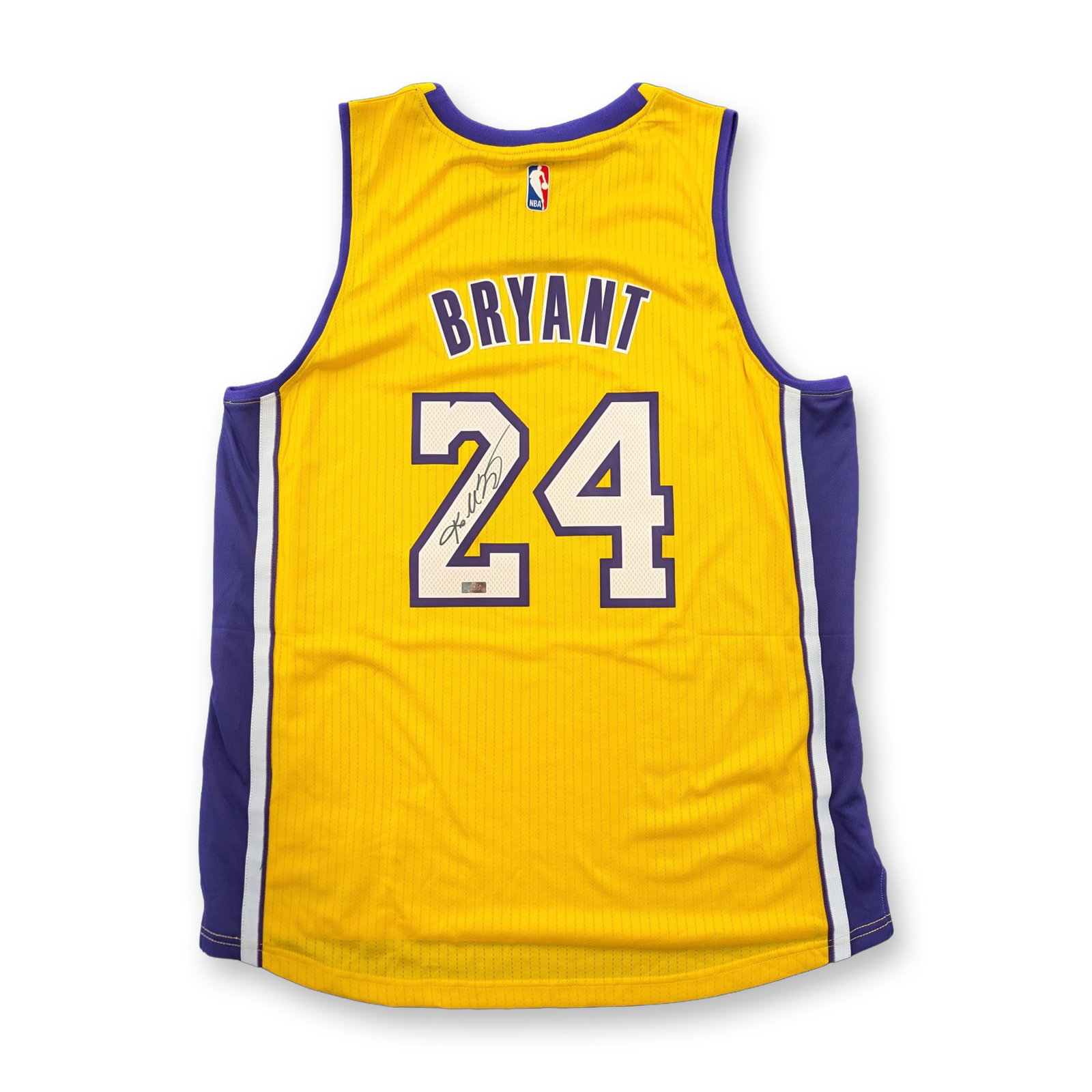 Kobe Bryant Signed Adidas Los Angeles Lakers Swingman Jersey with COA