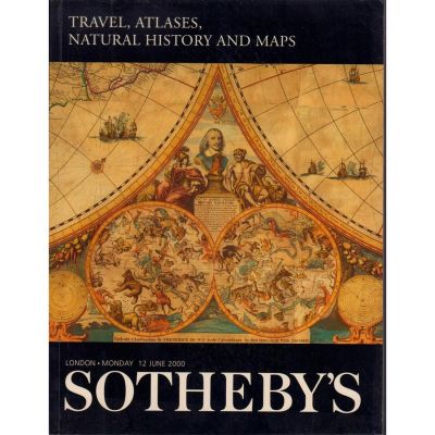 Sotheby's Auction Catalogue, June 12, 2000 Sale. Full title of auction: Travel, Atlases, Natural 