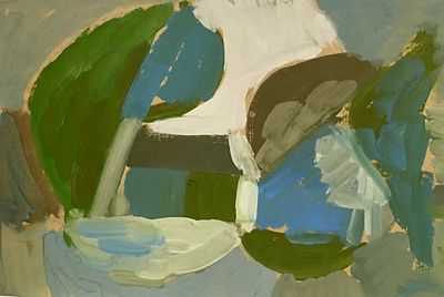 Ватенина Наталья. Без названия. Размер: 31,5 х 47 см.
Работа подписная с оборотной стороны. В 