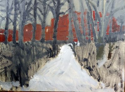 Васильева Ира. Кронштадт. 2009 г. Холст, масло. Размер: 30 х 40 см.
Работа подписная с 