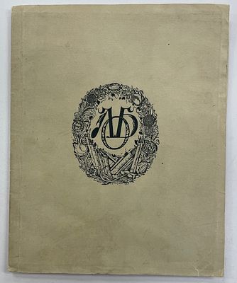 [ЛОБ][Автогр. М. Спасовского][Тир. 100 экз.] Ленинградское Общество Библиофилов. Л. Тип. им. 