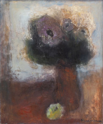 Никитина-Решетняк Виктория. 2018. &laquo;Натюрморт&raquo;. Холст, масло. 60&times;50см.