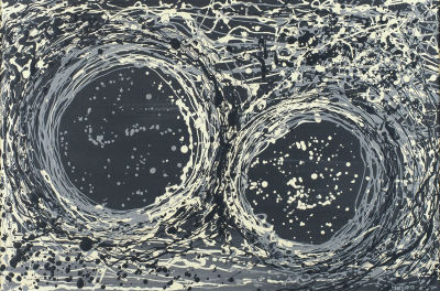 Перфилов Александр. &laquo;В пространстве&raquo;. 2013. Холст на картоне, масло. 40&times;60 см. Картина из 