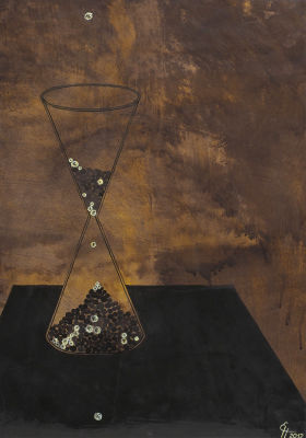 Платонова Екатерина &laquo;Цикл созидания и разрушения человеческого бытия&raquo;. 2012. Бумага 