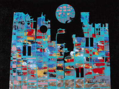 Пьянов Денис. &laquo;В кругу руин&raquo;. 2014. Холст, смешанная техника. 60&times;80 см.