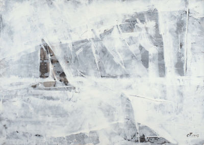 Пятницкая Софья. &laquo;Лодка&raquo;. 2015. Бумага, акрил. 42&times;59 см.