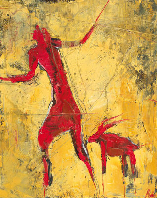 Рос Виктория. &laquo;Архетип&raquo;. 2019. Холст, масло. 50&times;40 см.