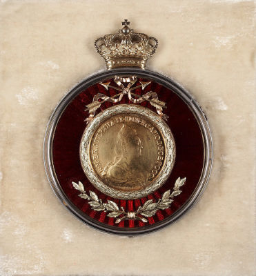 Медаль за храбрость на водах финских. [Швеция, 1890-е гг. Медаль за храбрость на водах 
